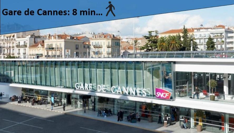 Cannes Centre, Super Cosy Apartment Near Everything Buitenkant foto