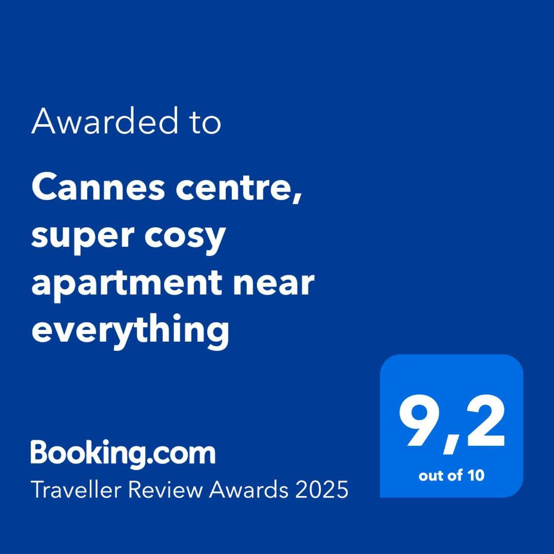Cannes Centre, Super Cosy Apartment Near Everything Buitenkant foto
